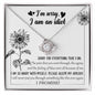 Sorry-I Would Do- Love Knot Necklace