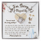 Sorry-Precious Soul-Love Knot Necklace