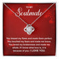 Soulmate-Because Of You- Love Knot Necklace