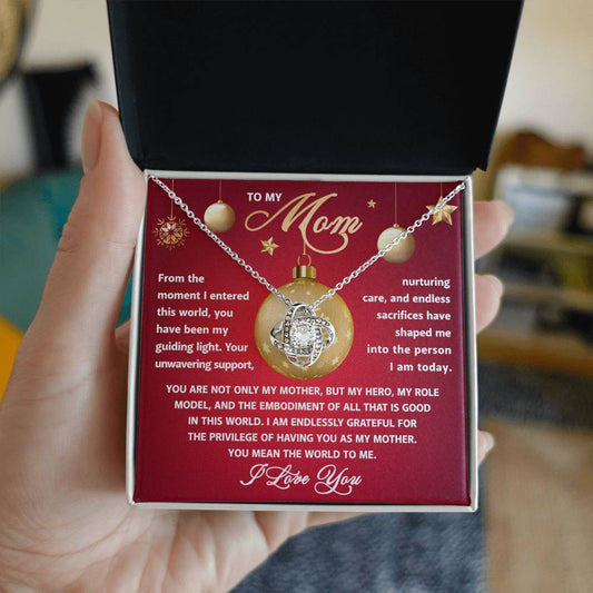 Mom-Role Model-Love Knot Necklace