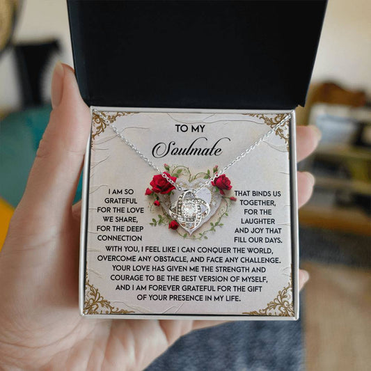 Soulmate-Our Days-Love Knot Necklace