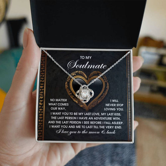 Soulmate-The Very End-Love Knot Necklace
