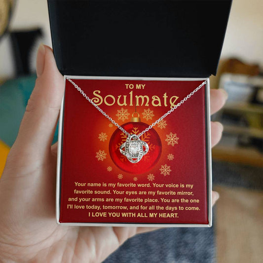 Soulmate-My Favorite- Love Knot Necklace