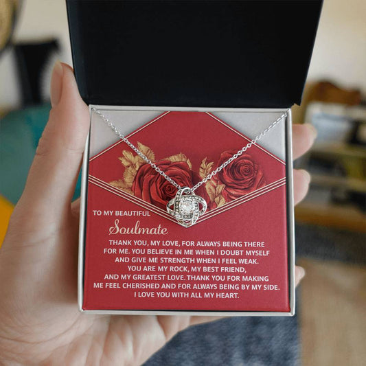 Soulmate-All My Heart-Love Knot Necklace