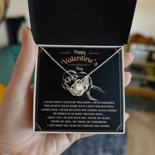 Soulmate-Amazing Ways-Love Knot Necklace