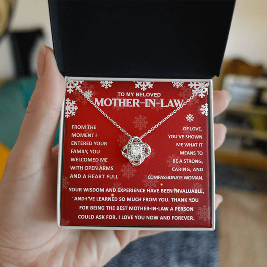 Mother-In-Law-Compassionate Woman-Love Knot Necklace