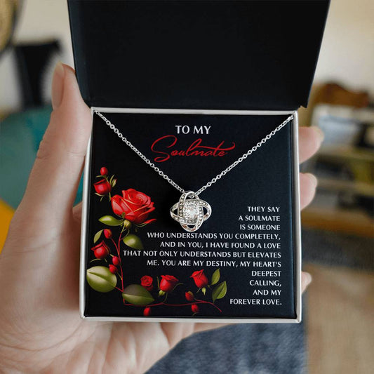 Soulmate-Deepest Calling-Love Knot Necklace