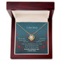 Sorry-Mistakes And Faults-Love Knot Necklace