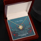Sorry-Mistakes And Faults-Love Knot Necklace
