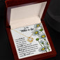 Mother-In-Law-Warm Heart-Love Knot Necklace
