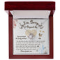 Sorry-Precious Soul-Love Knot Necklace