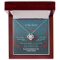 Sorry-Mistakes And Faults-Love Knot Necklace