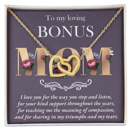 Bonus Mom-Throughout The Years-Interlocking Hearts