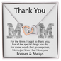 Mom-Thank You-Interlocking Hearts