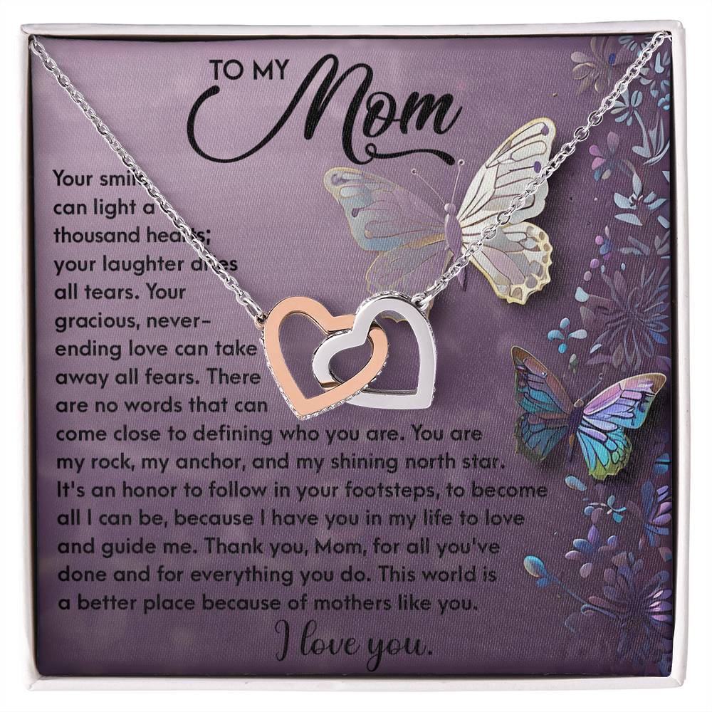 Mom-Shining Star-Interlocking Hearts