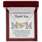 Mom-Thank You-Interlocking Hearts