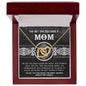 Mom-The Queen 2-Interlocking Hearts