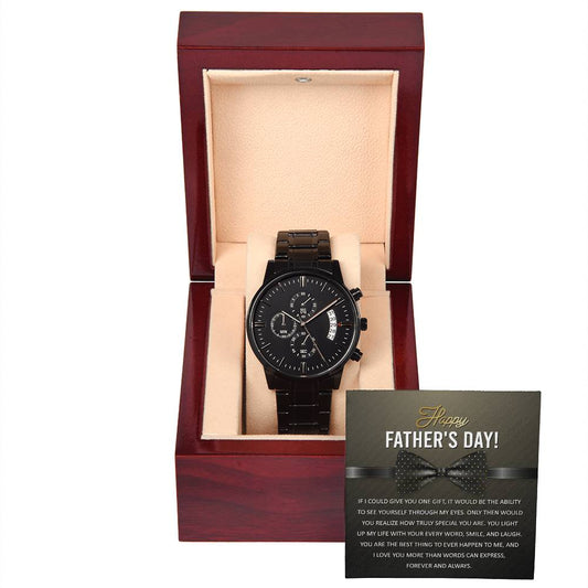 Father's Day-Truly Special-Metal Chronograph Watch