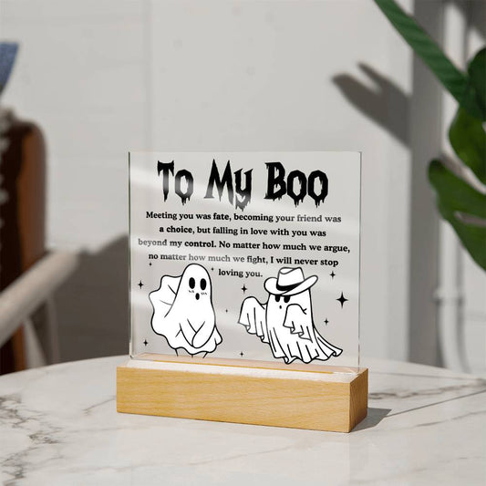 My Boo-Meeting You-Acrylic