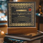 Boyfriend's Mom-Certificate of Excellence-Acrylic