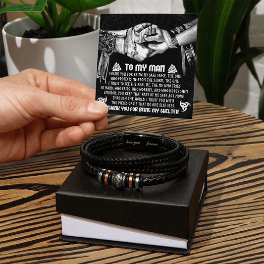 My Man-My Shelter-Bracelet
