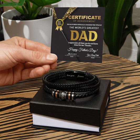 Dad-The Title Of-Bracelet