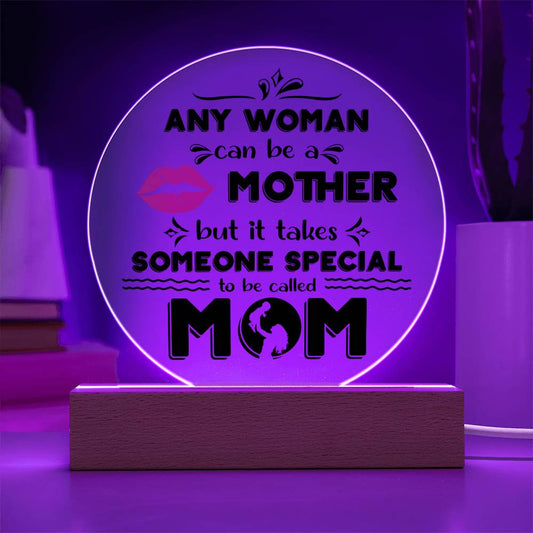 Mom-Someone Special-Circle Acrylic