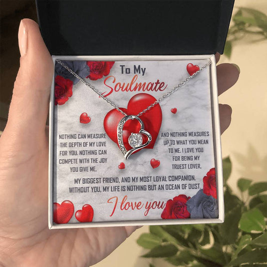 Soulmate-My Truest Lover-Forever Love Necklace