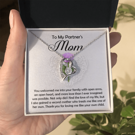 Partner's Mom-A Second Mother-Forever Love Necklace