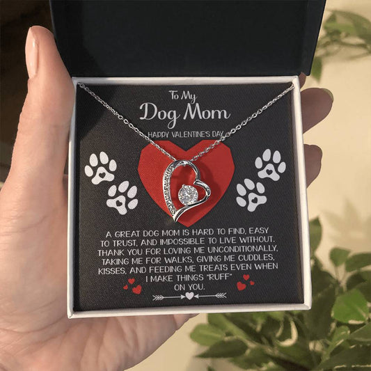 Dog Mom-Hard To Find-Forever Love Necklace