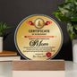 Mom-World's Most Marvelous-Circle Acrylic