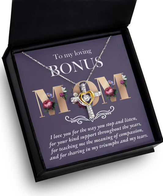 Bonus Mom-Throughout The Years-Cross Dancing Necklace