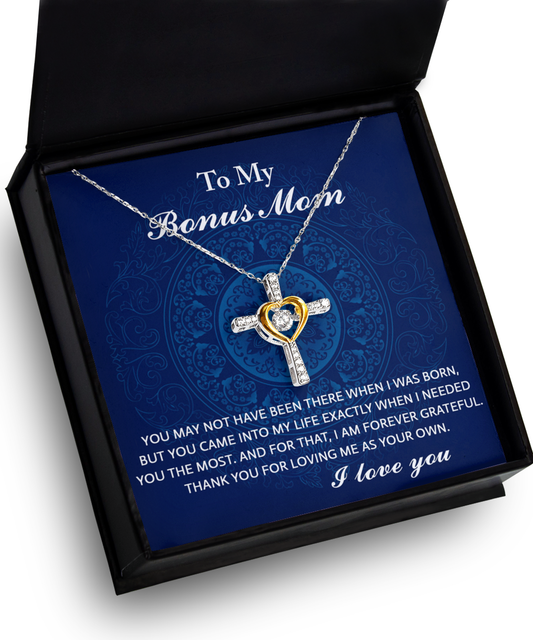 Bonus Mom-I Needed You-Cross Dancing Necklace