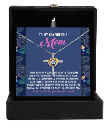 Boyfriend's Mom-Safe With Me-Cross Dancing Necklace