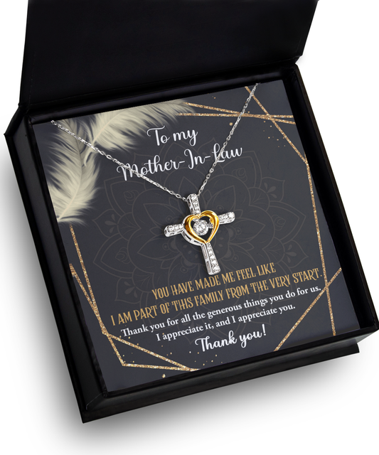 Mother In Law-Do For Us-Cross Dancing Necklace