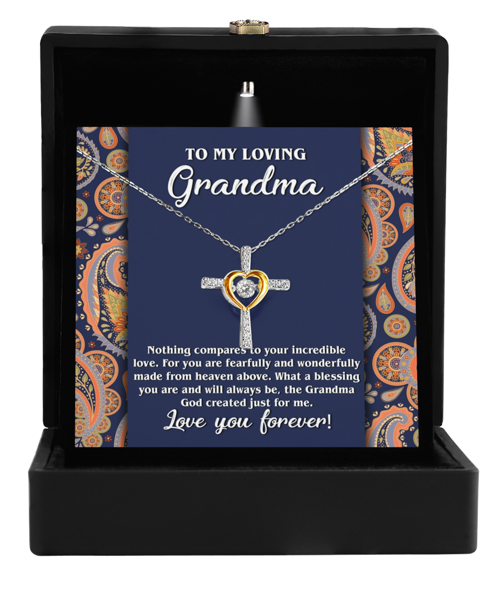 Grandma-Just For Me-Cross Dancing Necklace