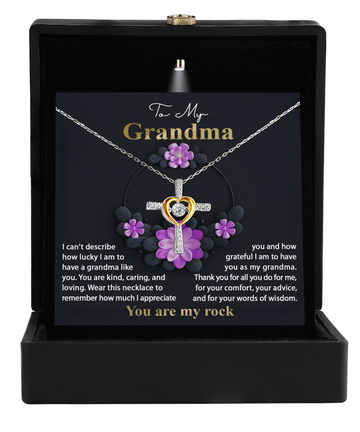 Grandma-Words Of Wisdom-Cross Dancing Necklace