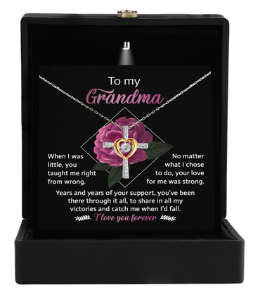 Grandma-Love For Me-Cross Dancing Necklace