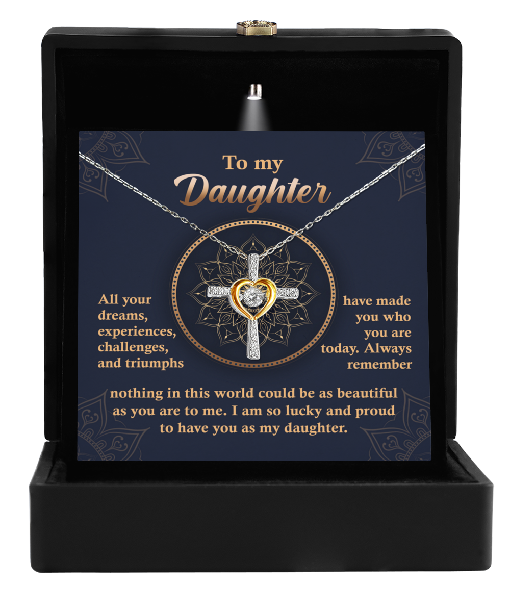 Daughter-All Your Dreams-Cross Dancing Necklace