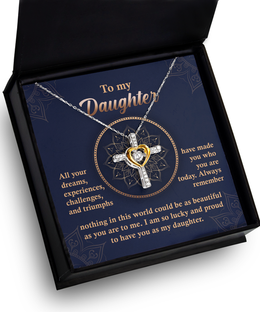 Daughter-All Your Dreams-Cross Dancing Necklace