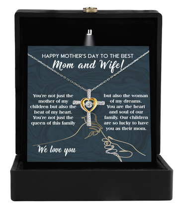Mom and Wife - My Dreams - Cross Dancing Necklace