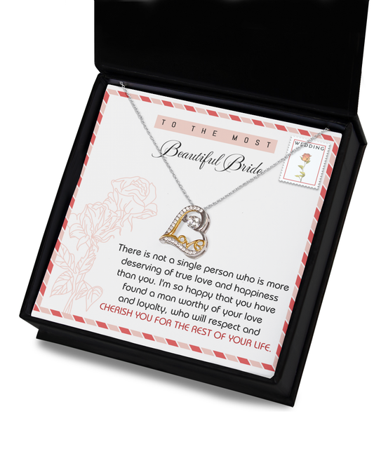 Bride-Of Your Life-Love Dancing Necklace