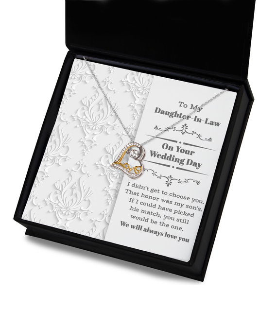 Daughter-In-Law Wedding-Be The One-Love Dancing Necklace