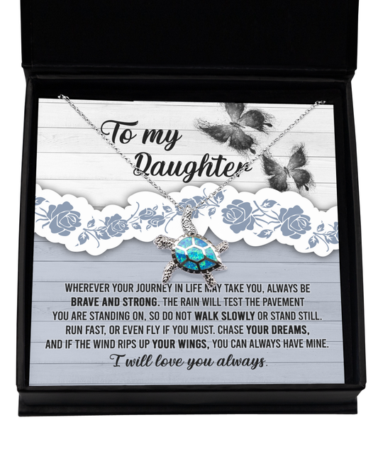 Daughter-Always Have Mine-Love Dancing Necklace