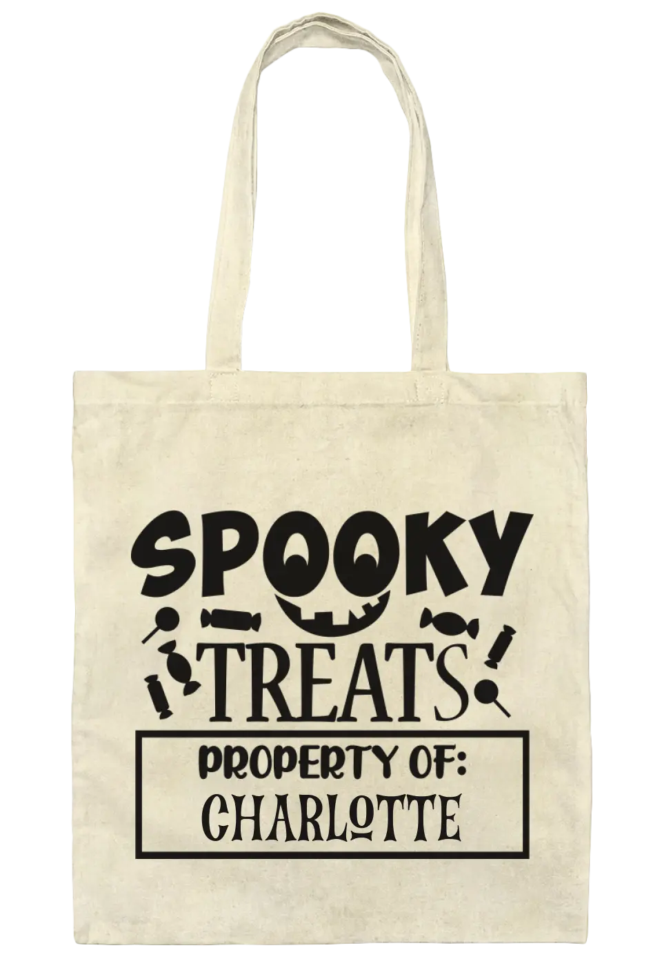 Personalized Spooky Treat Bag