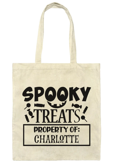 Personalized Spooky Treat Bag