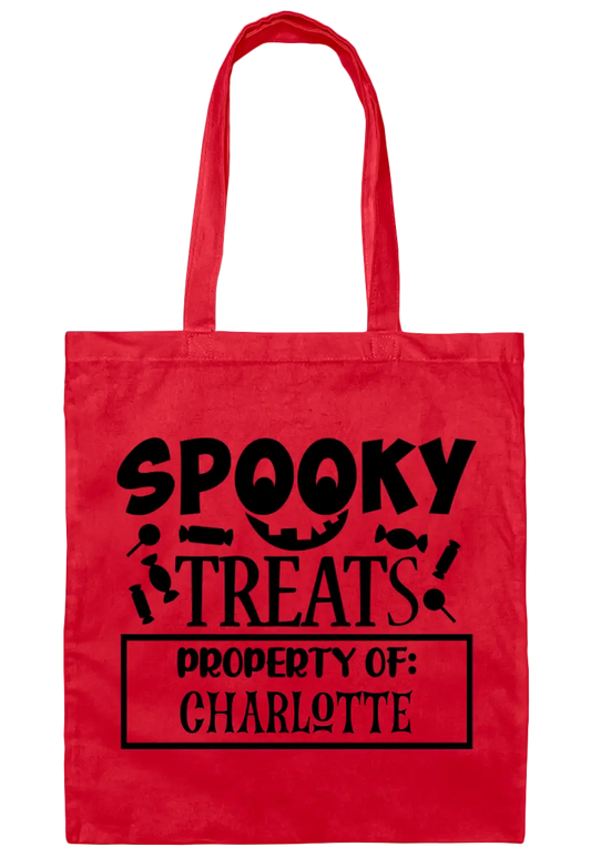 Personalized Spooky Treat Bag