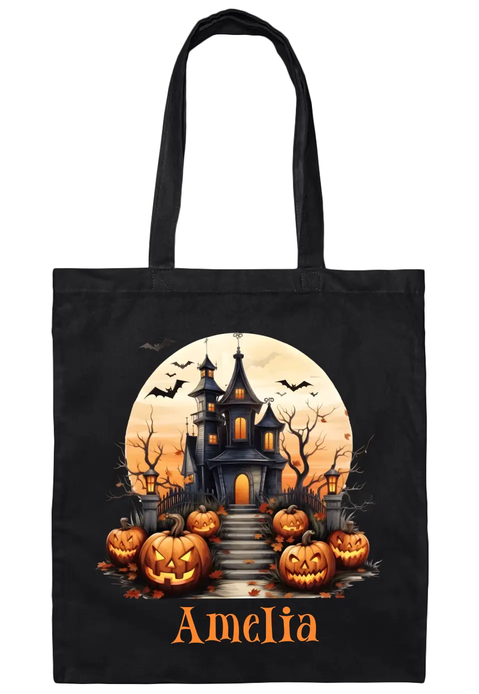Personalized Witch House Treat Bag