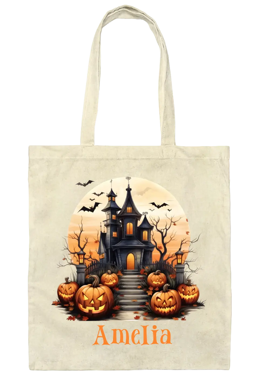 Personalized Witch House Treat Bag