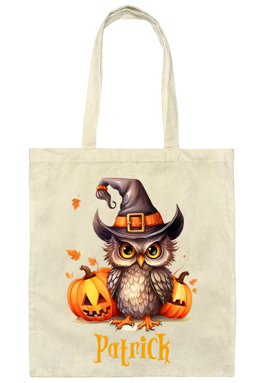 Personalized Owl Treat Bag